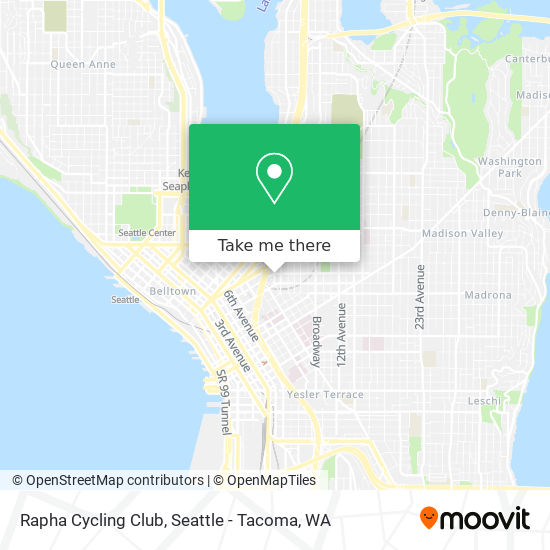 Rapha Cycling Club map