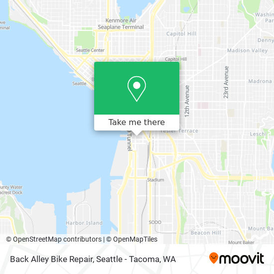 Mapa de Back Alley Bike Repair