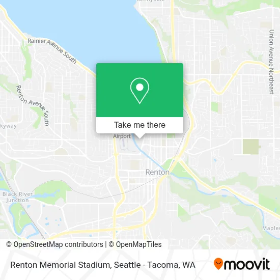 Renton Memorial Stadium map