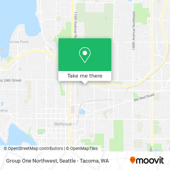 Mapa de Group One Northwest