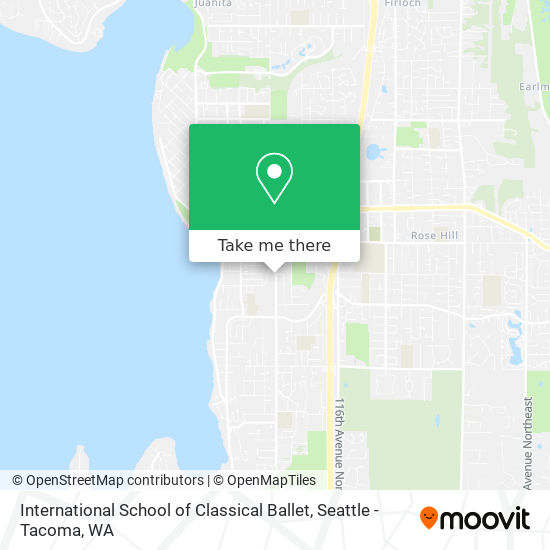 International School of Classical Ballet map