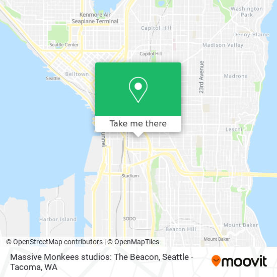 Mapa de Massive Monkees studios: The Beacon