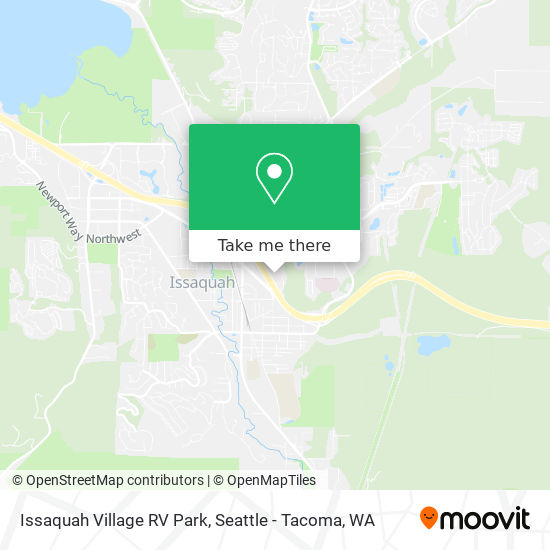 Mapa de Issaquah Village RV Park