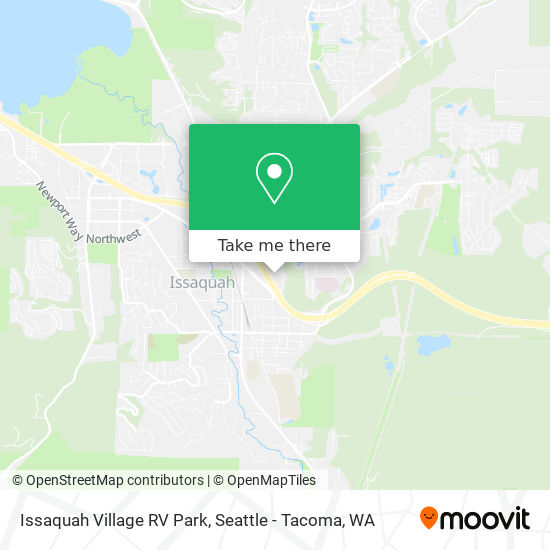 Issaquah Village RV Park map