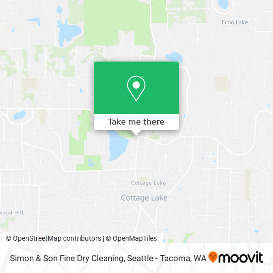 Mapa de Simon & Son Fine Dry Cleaning