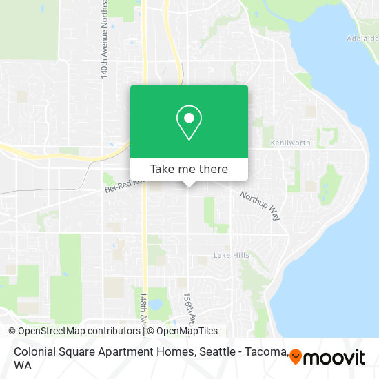 Colonial Square Apartment Homes map