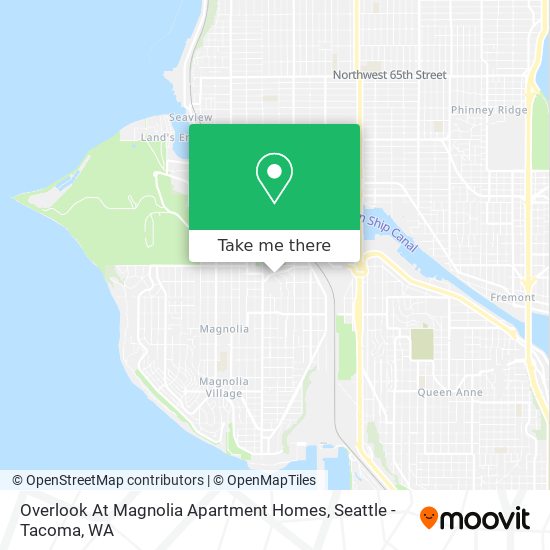 Mapa de Overlook At Magnolia Apartment Homes