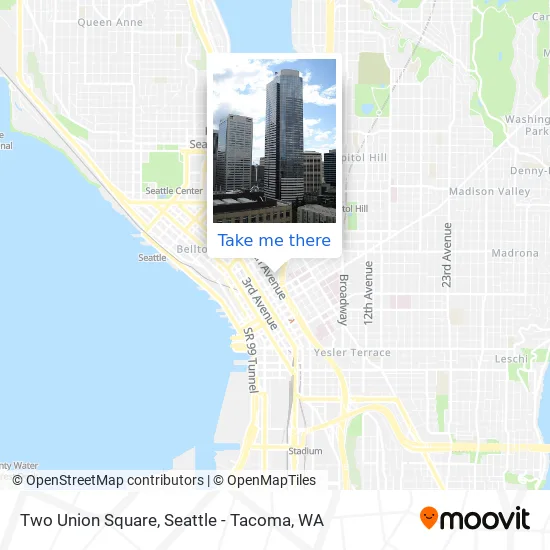 Two Union Square map