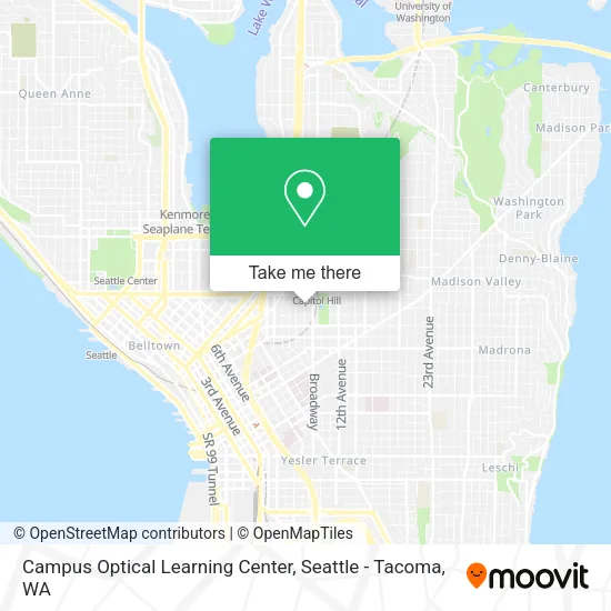 Mapa de Campus Optical Learning Center