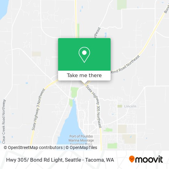 Mapa de Hwy 305/ Bond Rd Light