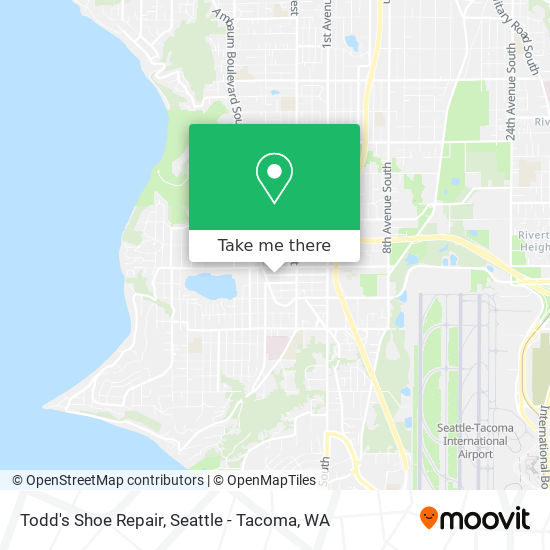 Todd's Shoe Repair map