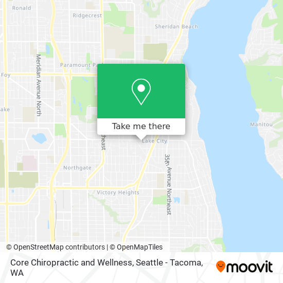 Core Chiropractic and Wellness map