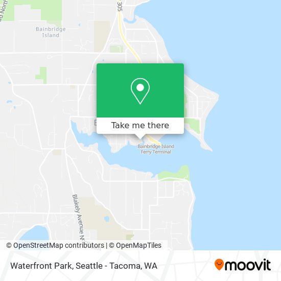 Waterfront Park map