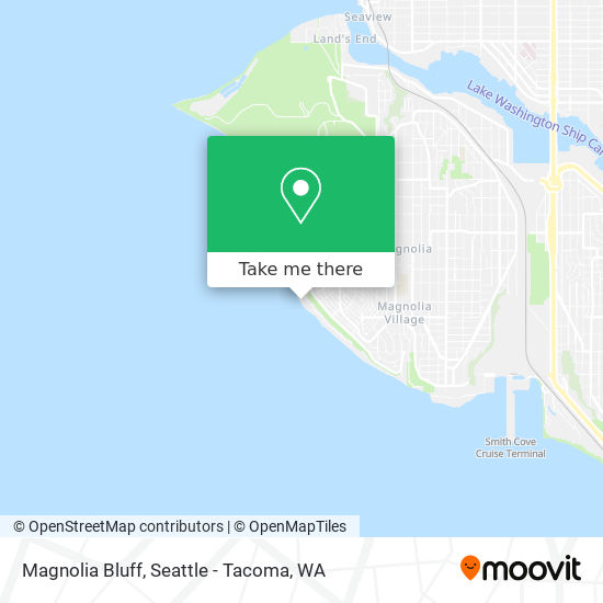 Mapa de Magnolia Bluff