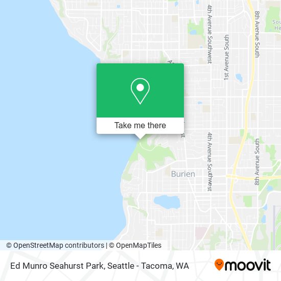 Mapa de Ed Munro Seahurst Park