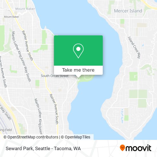 Seward Park map