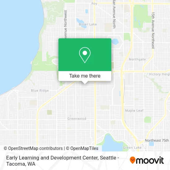 Mapa de Early Learning and Development Center