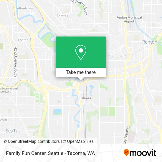 Mapa de Family Fun Center