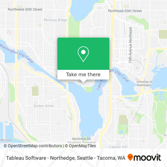 Tableau Software - Northedge map