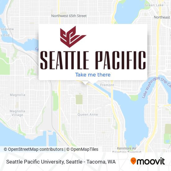 Mapa de Seattle Pacific University