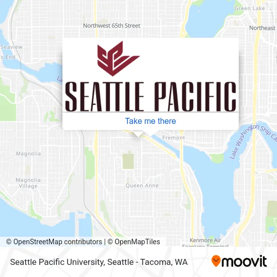 Seattle Pacific University map