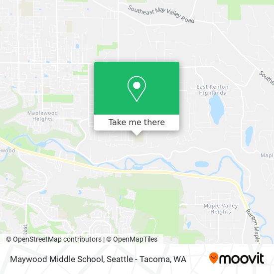 Maywood Middle School map