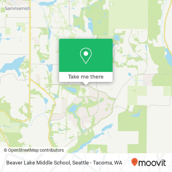 Mapa de Beaver Lake Middle School