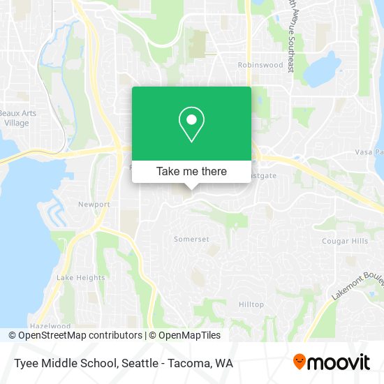 Mapa de Tyee Middle School