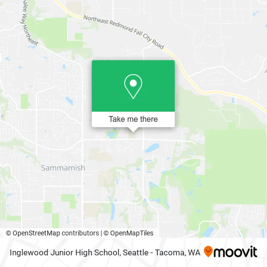 Inglewood Junior High School map