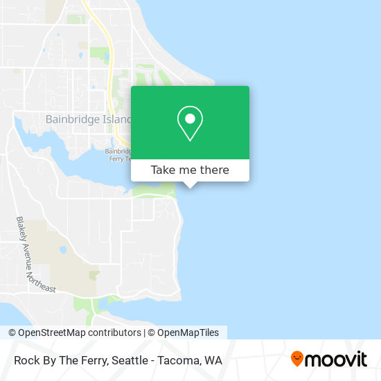 Rock By The Ferry map