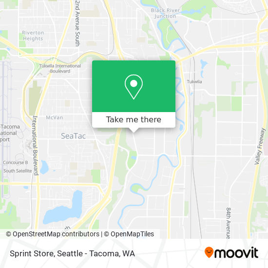 Sprint Store map