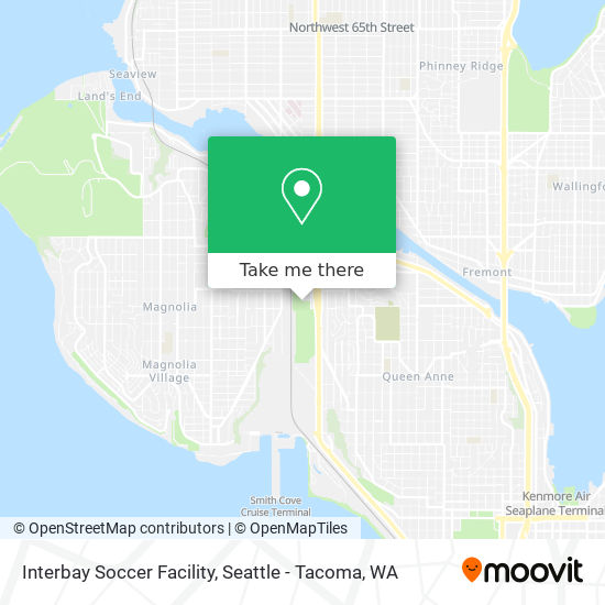 Interbay Soccer Facility map