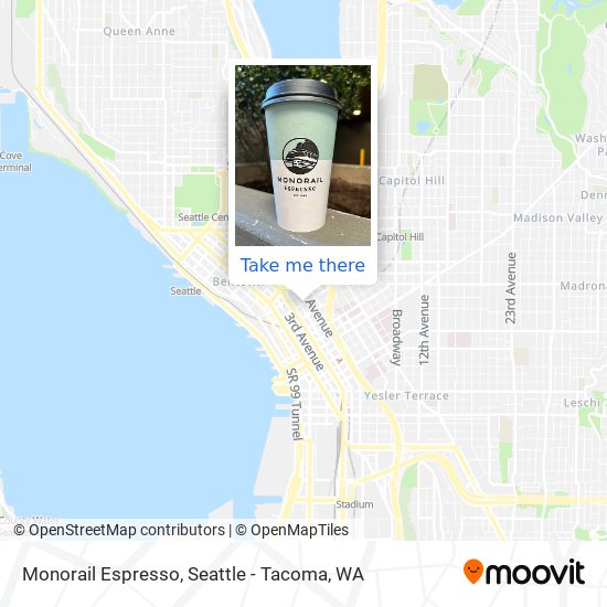 Mapa de Monorail Espresso