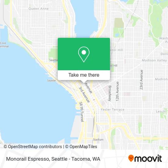 Mapa de Monorail Espresso