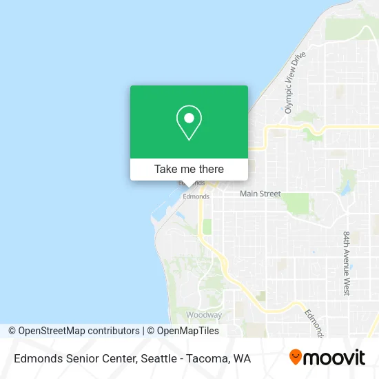 Mapa de Edmonds Senior Center