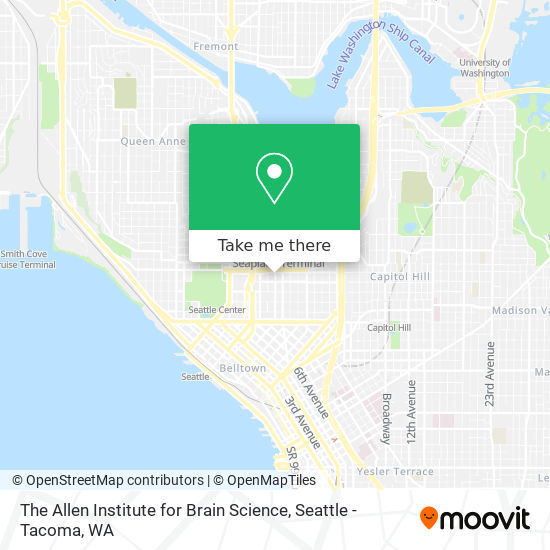 The Allen Institute for Brain Science map