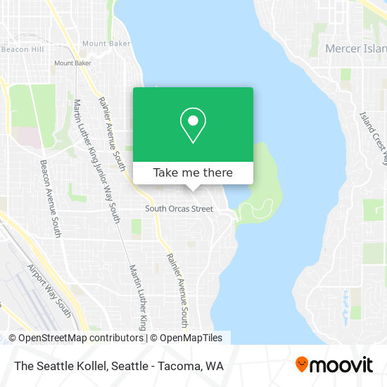 The Seattle Kollel map