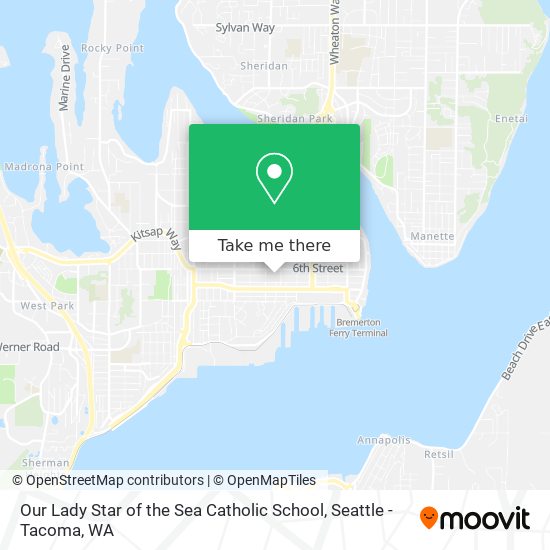 Our Lady Star of the Sea Catholic School map