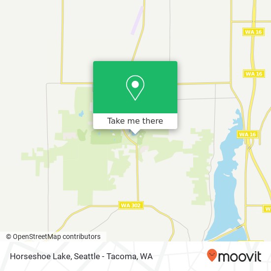 Horseshoe Lake map