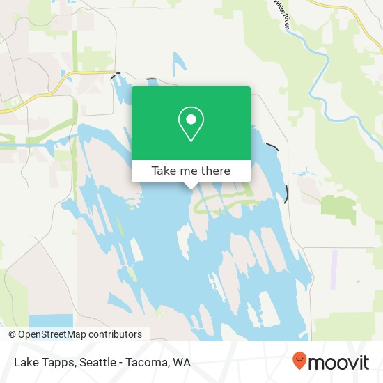 Mapa de Lake Tapps