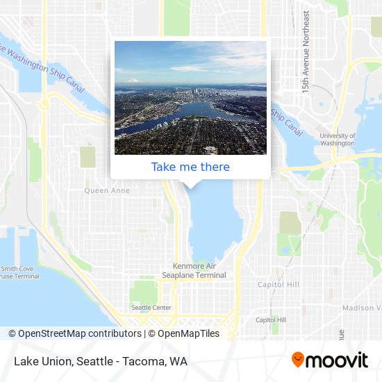 Lake Union map