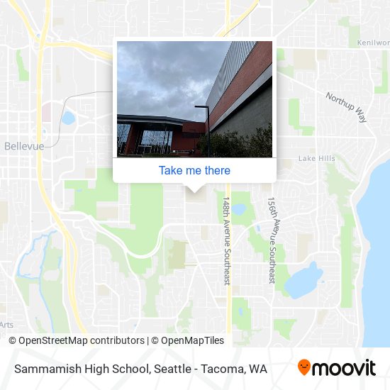 Mapa de Sammamish High School