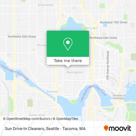 Sun Drive-In Cleaners map