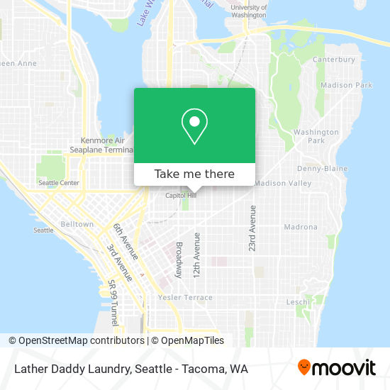Mapa de Lather Daddy Laundry