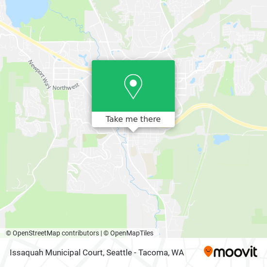 Issaquah Municipal Court map