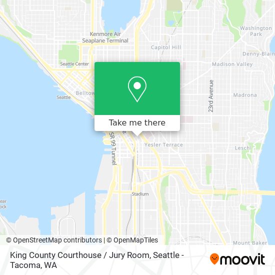 King County Courthouse / Jury Room map