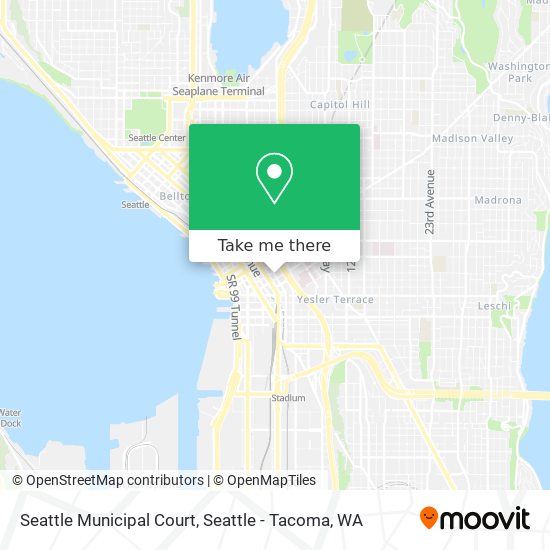 Mapa de Seattle Municipal Court