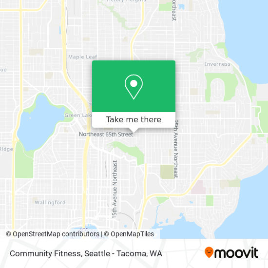 Community Fitness map