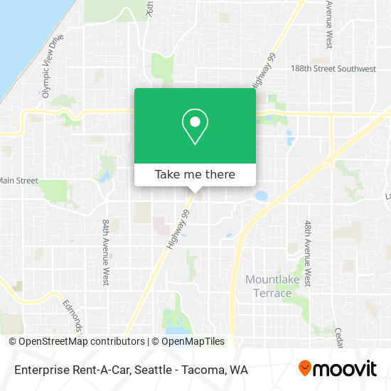 Enterprise Rent-A-Car map