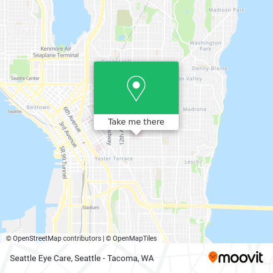 Seattle Eye Care map